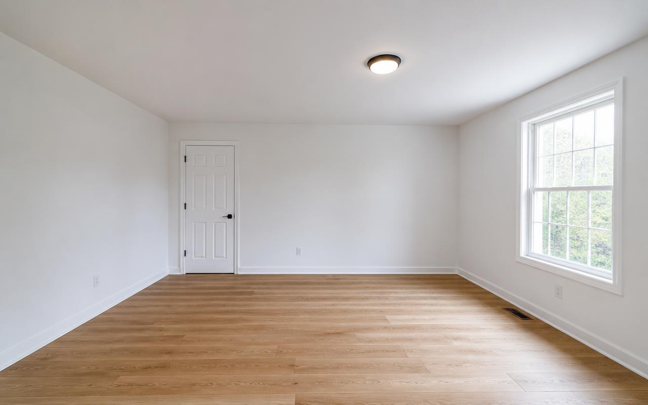Emptied room