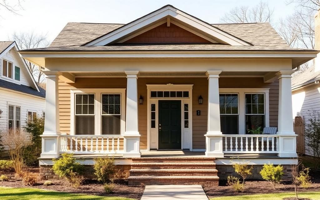 Craftsman Revival design style example