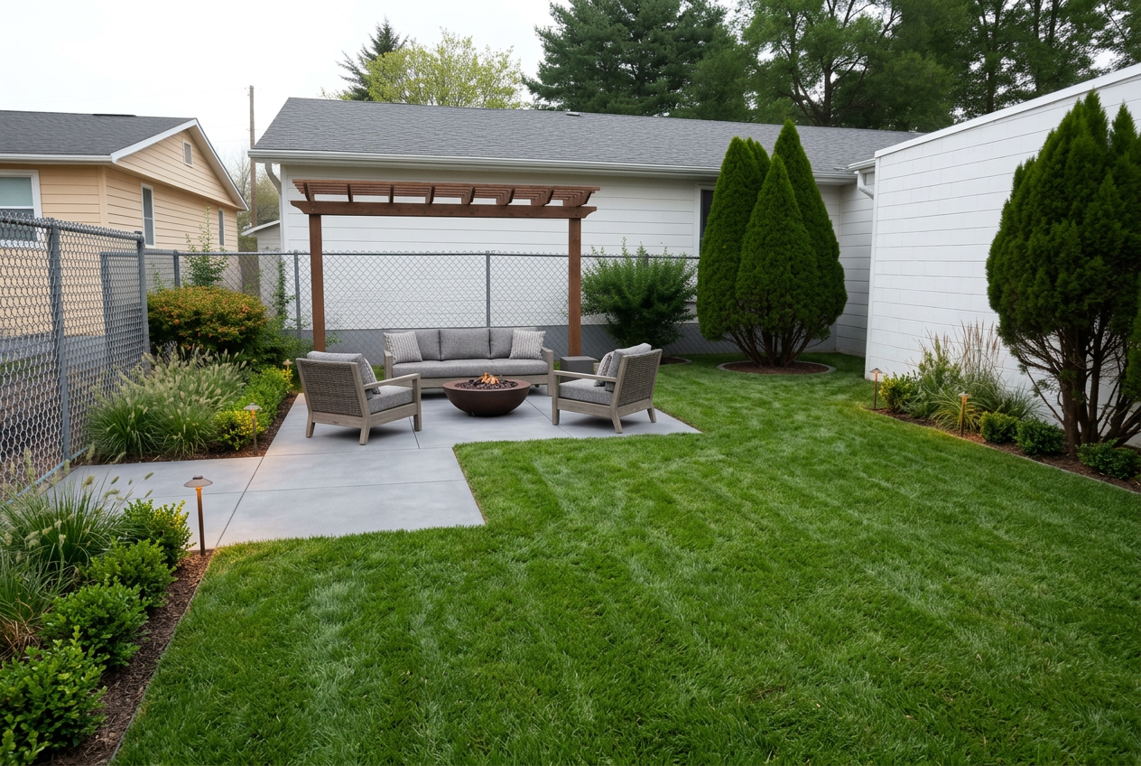 See The Yard Before You Break Ground after